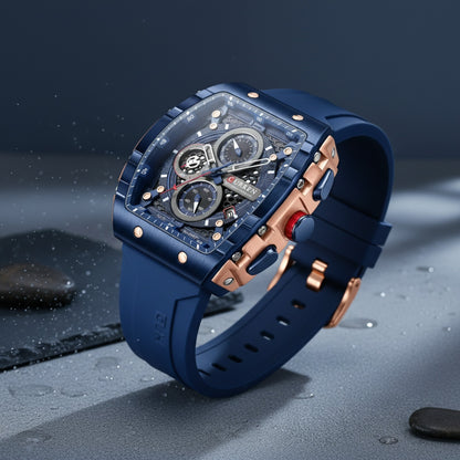 Montre Homme CURREN : Luxe, Design Carré, Quartz, Sport & Étanche