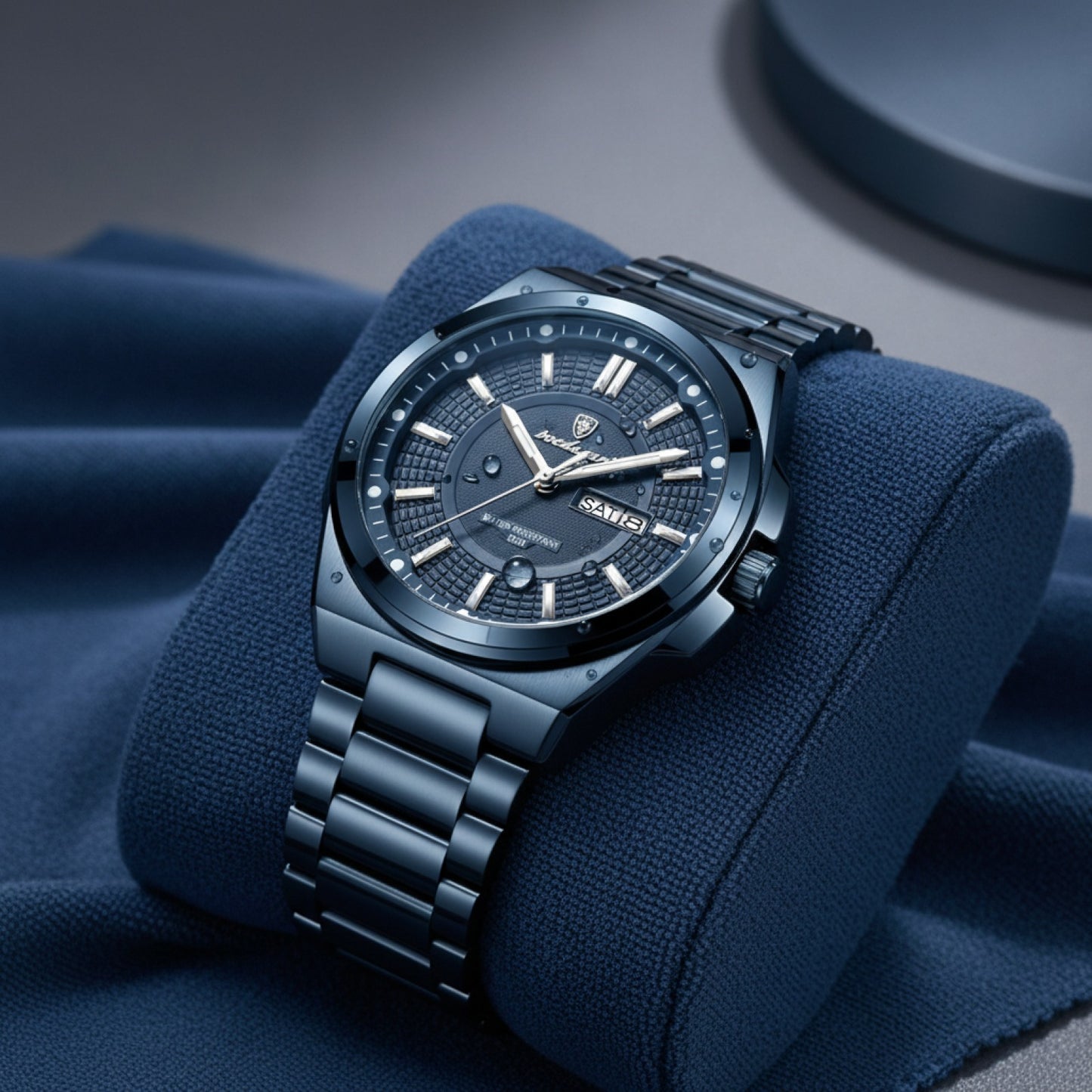 Montre Homme POEDAGAR : Luxe, Acier Inoxydable, Étanche, Quartz avec Date et Luminescence