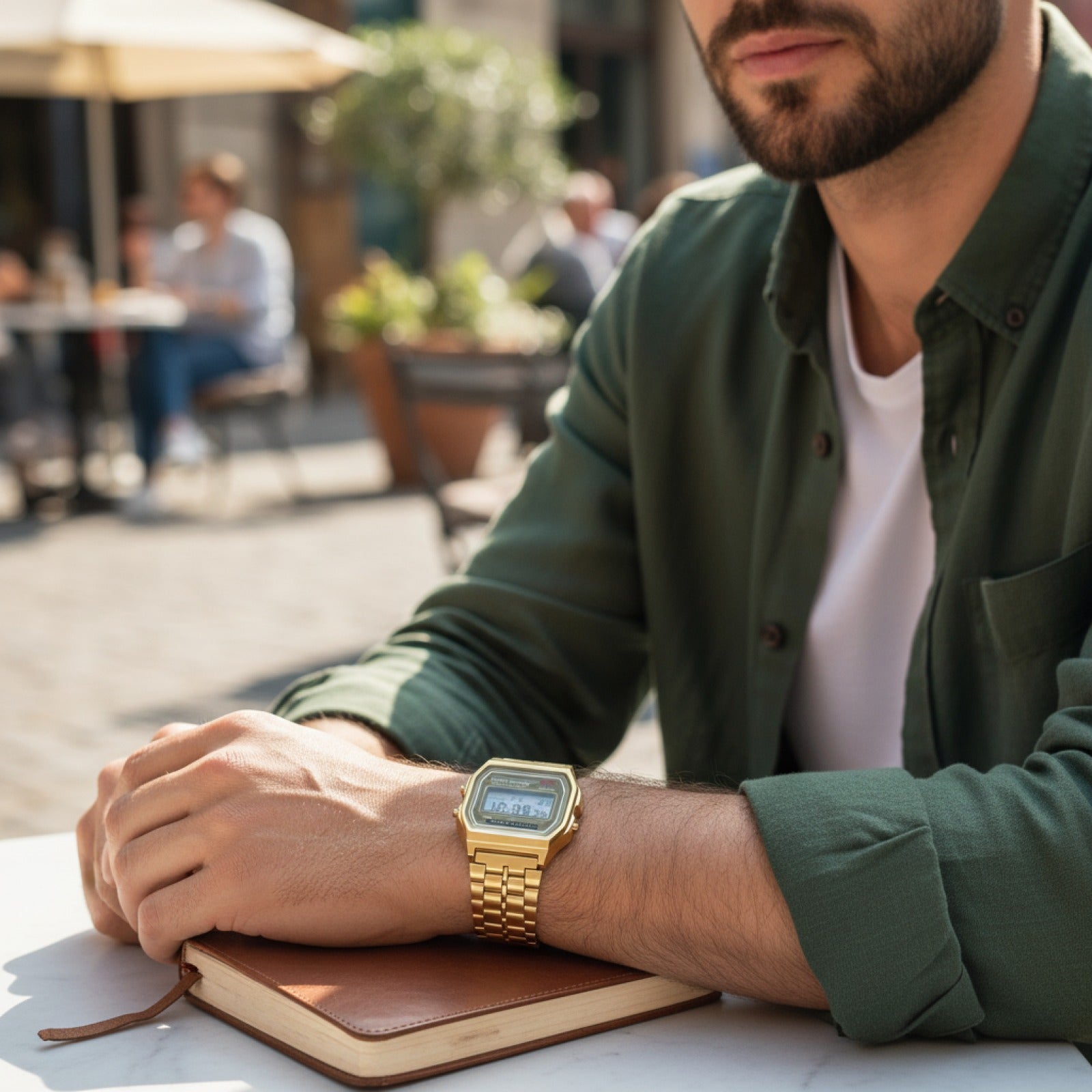 Montre LED Numérique Vintage Unisexe - Style Sport & Militaire, Cadeau Idéal